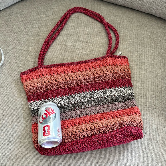 The Sak Multicolor Crochet Tote Bag (A0017) - Picture 6 of 15